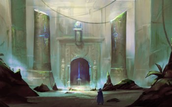 60 Gate奇幻异世界高清壁纸 桌面背景