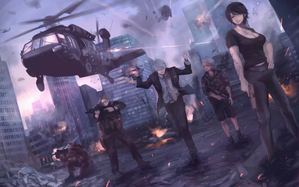 Anime Jormungand HD Desktop Wallpaper | Background Image