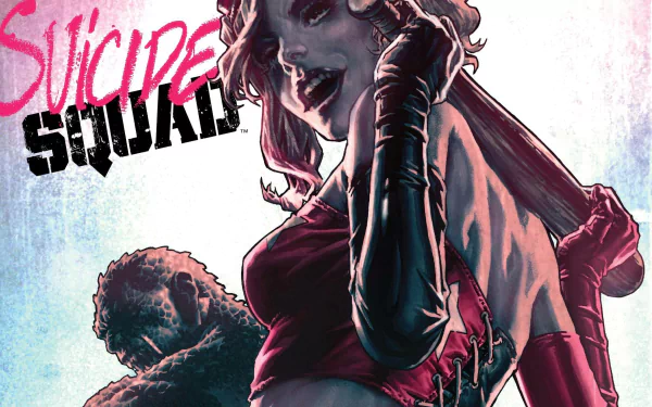 Killer Croc Harley Quinn Comic Suicide Squad HD Desktop Wallpaper | Background Image