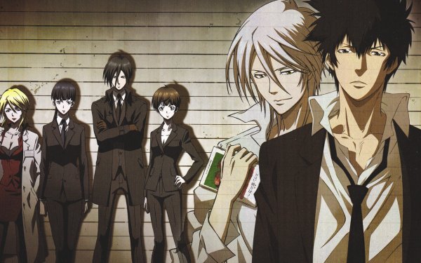 Anime Psycho-Pass Shinya Kogami Shougo Makishima Akane Tsunemori Nobuchika Ginoza Shion Karanomori Yayoi Kunizuka HD Wallpaper | Background Image