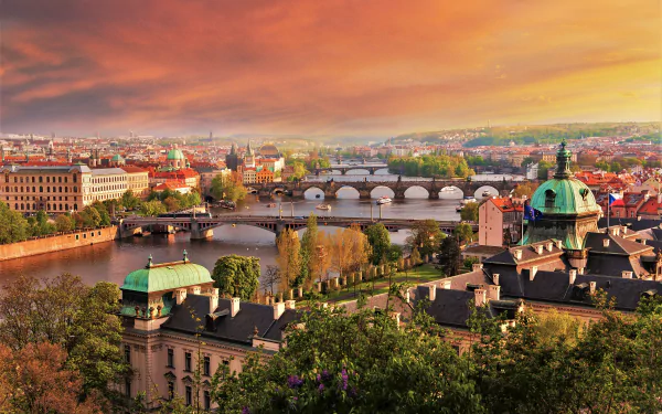  Prague Cityscape