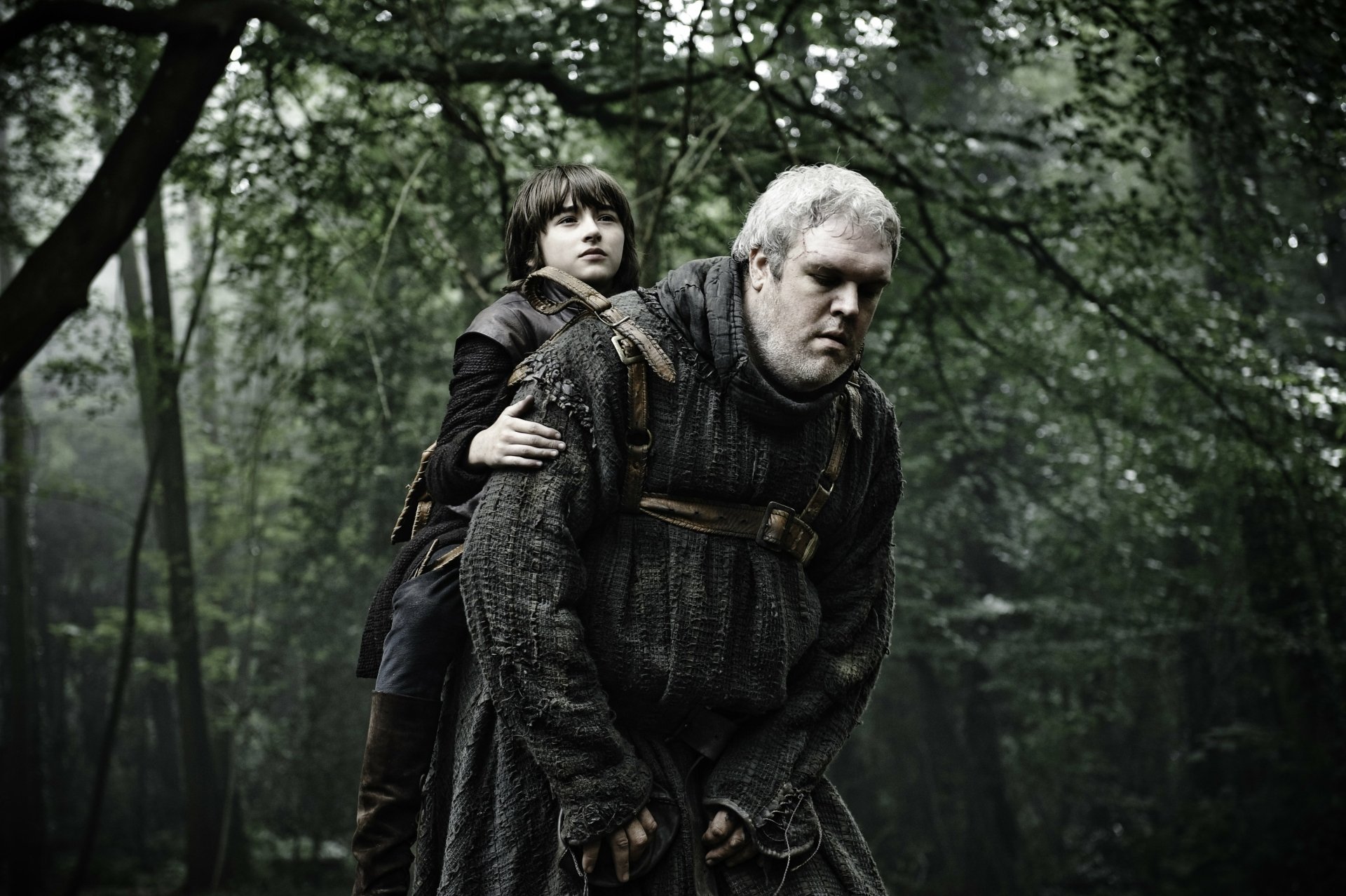 Download Kristian Nairn Hodor (Game Of Thrones) Isaac Hempstead-Wright Bran Stark TV Show Game Of Thrones 4k Ultra HD Wallpaper