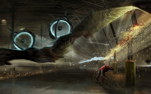 Movie Spider-Man: Homecoming Spider-Man Vulture HD Wallpaper | Background Image