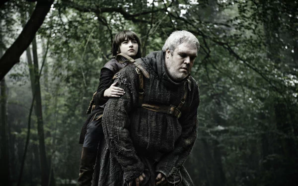 Kristian Nairn Hodor (Game of Thrones) Isaac Hempstead-Wright Bran Stark TV Show Game Of Thrones HD Desktop Wallpaper | Background Image
