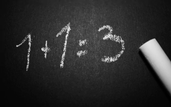 close-up chalk number photography Black & White HD Desktop Wallpaper | Background Image