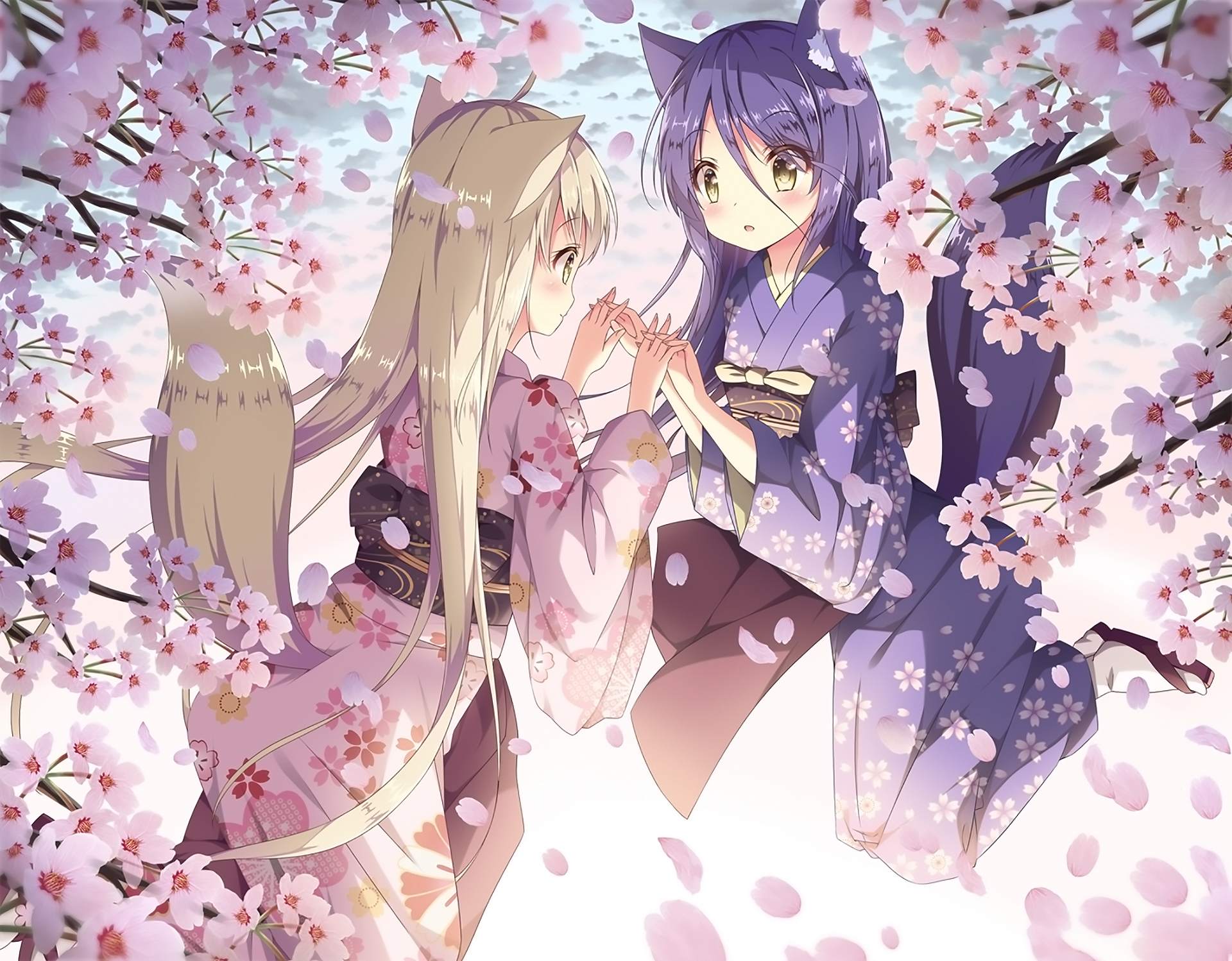 Anime Konohana Kitan HD Wallpaper | Background Image