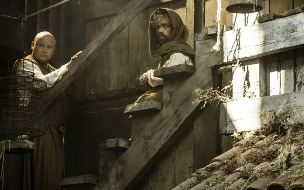 Peter Dinklage Tyrion Lannister Conleth Hill Lord Varys TV Show Game Of Thrones HD Desktop Wallpaper | Background Image
