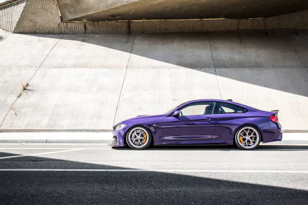 purple car car BMW vehicle BMW M4 HD Desktop Wallpaper | Background Image