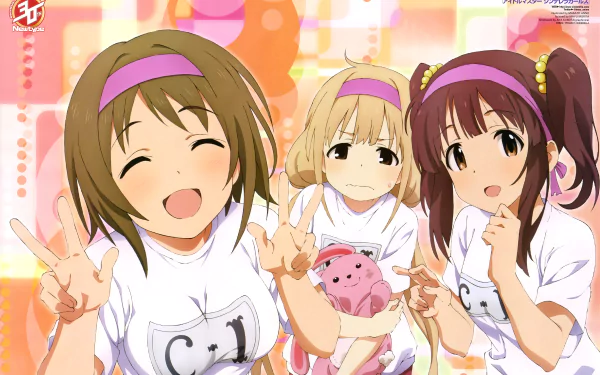 Anzu Futaba Kanako Mimura Chieri Ogata Anime The iDOLM@STER Cinderella Girls HD Desktop Wallpaper | Background Image