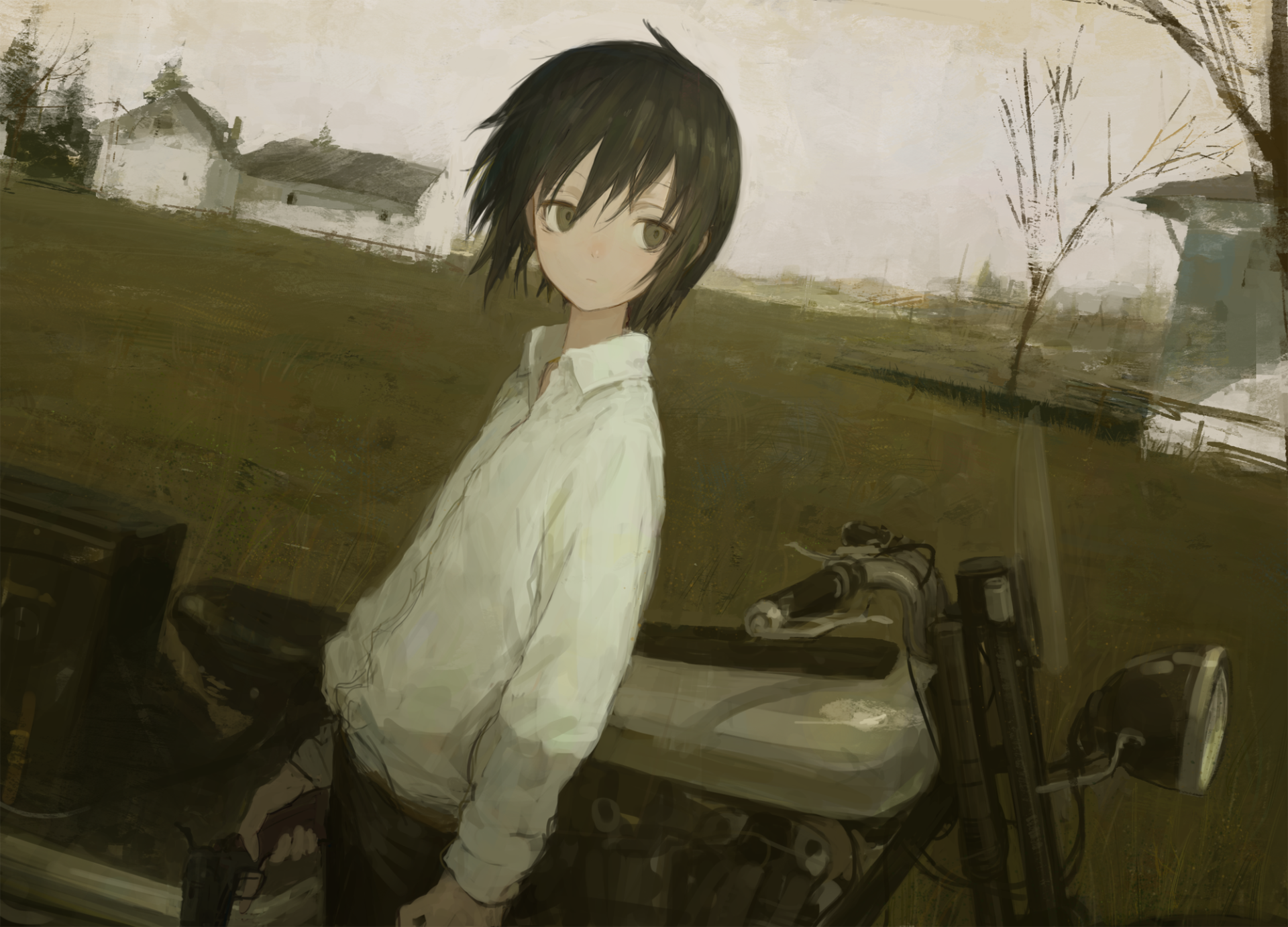 Anime Kino's Journey HD Wallpaper by イリス