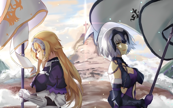Anime Fate/Grand Order Fate Series Jeanne d'Arc Saber Ruler HD Wallpaper | Background Image