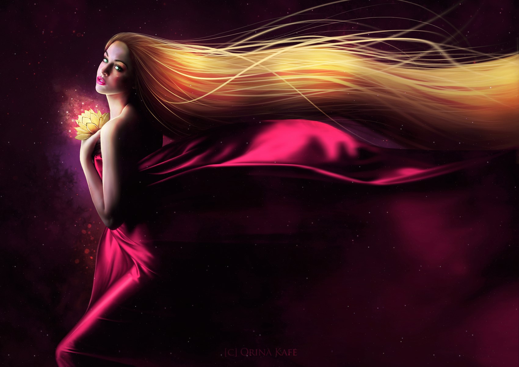 Lotus Fantasy Girl by Orina Kafe