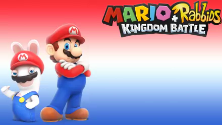  Mario + Rabbids Kingdom Battle Mario &amp; Rabbid Mario Wallpaper