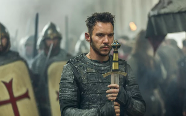 Heahmund (Vikings) Jonathan Rhys Meyers TV Show Vikings (2013) HD Desktop Wallpaper | Background Image
