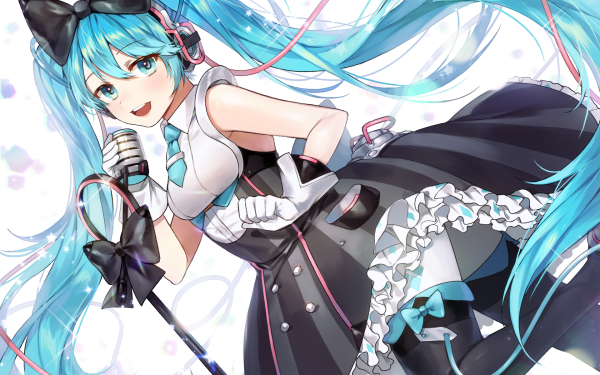 Anime Vocaloid Hatsune Miku HD Wallpaper | Background Image