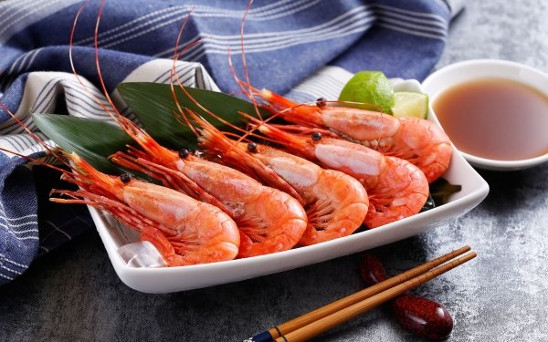 Food Shrimp Seafood Still Life HD Wallpaper | Background Image
