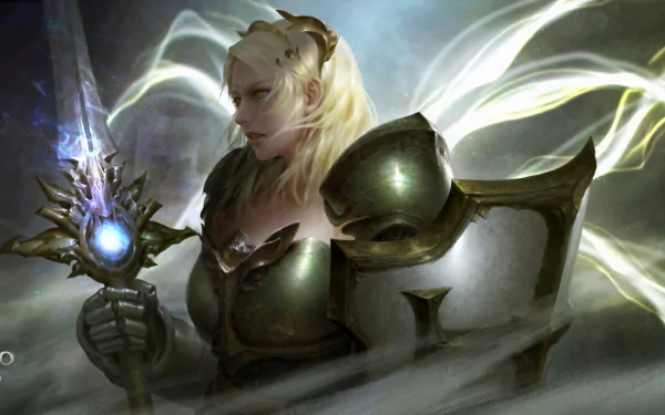 Crusader (Diablo III) video game Diablo III: Reaper Of Souls HD Desktop Wallpaper | Background Image
