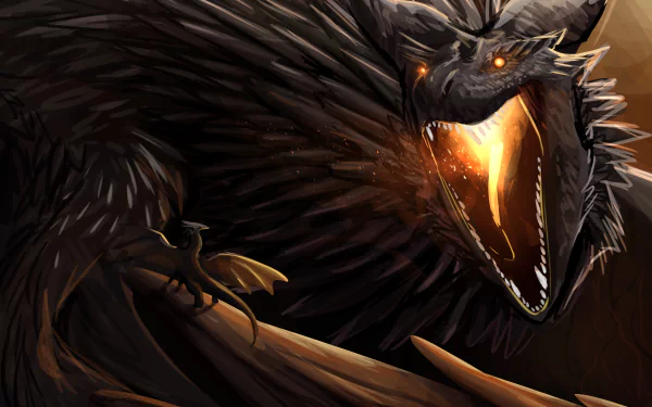 spikes fantasy dragon HD Desktop Wallpaper | Background Image