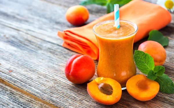 fruit drink still life apricot food smoothie HD Desktop Wallpaper | Background Image