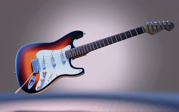  Electric Guitar Wallpaper by PIRO4D