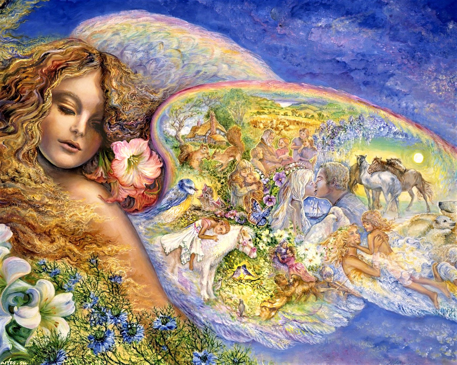 josephine wall figurines