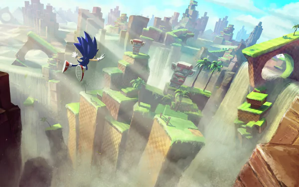 Sonic the Hedgehog video game Sonic Forces HD Desktop Wallpaper | Background Image
