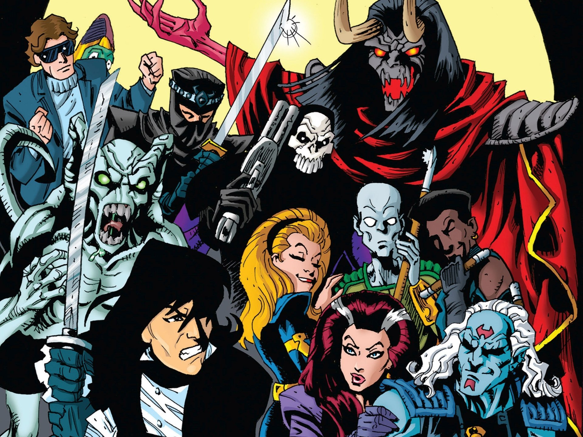 Download Comic Eagle HD Wallpaper