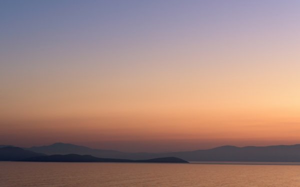 Nature Sunrise Greece Ocean HD Wallpaper | Background Image