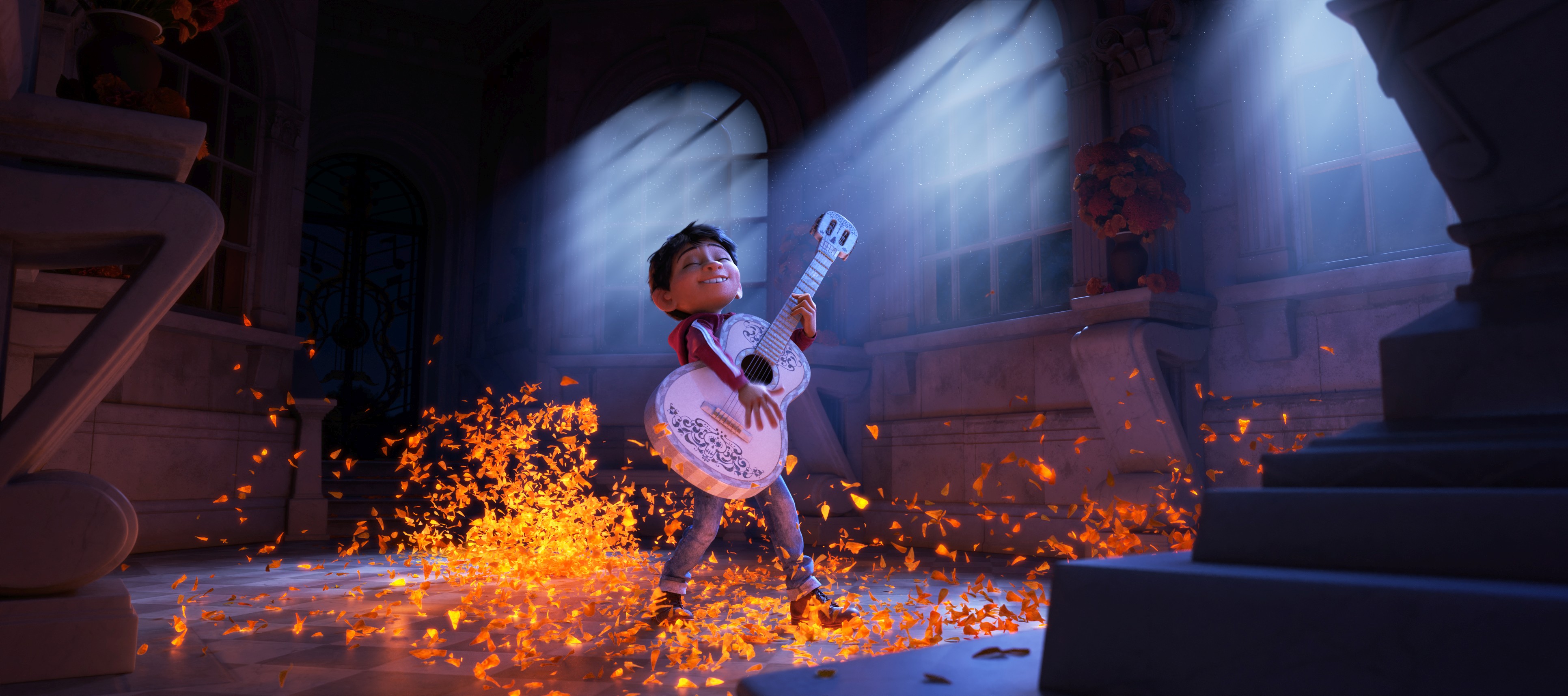 Miguel Rivera In Coco HD Wallpaper