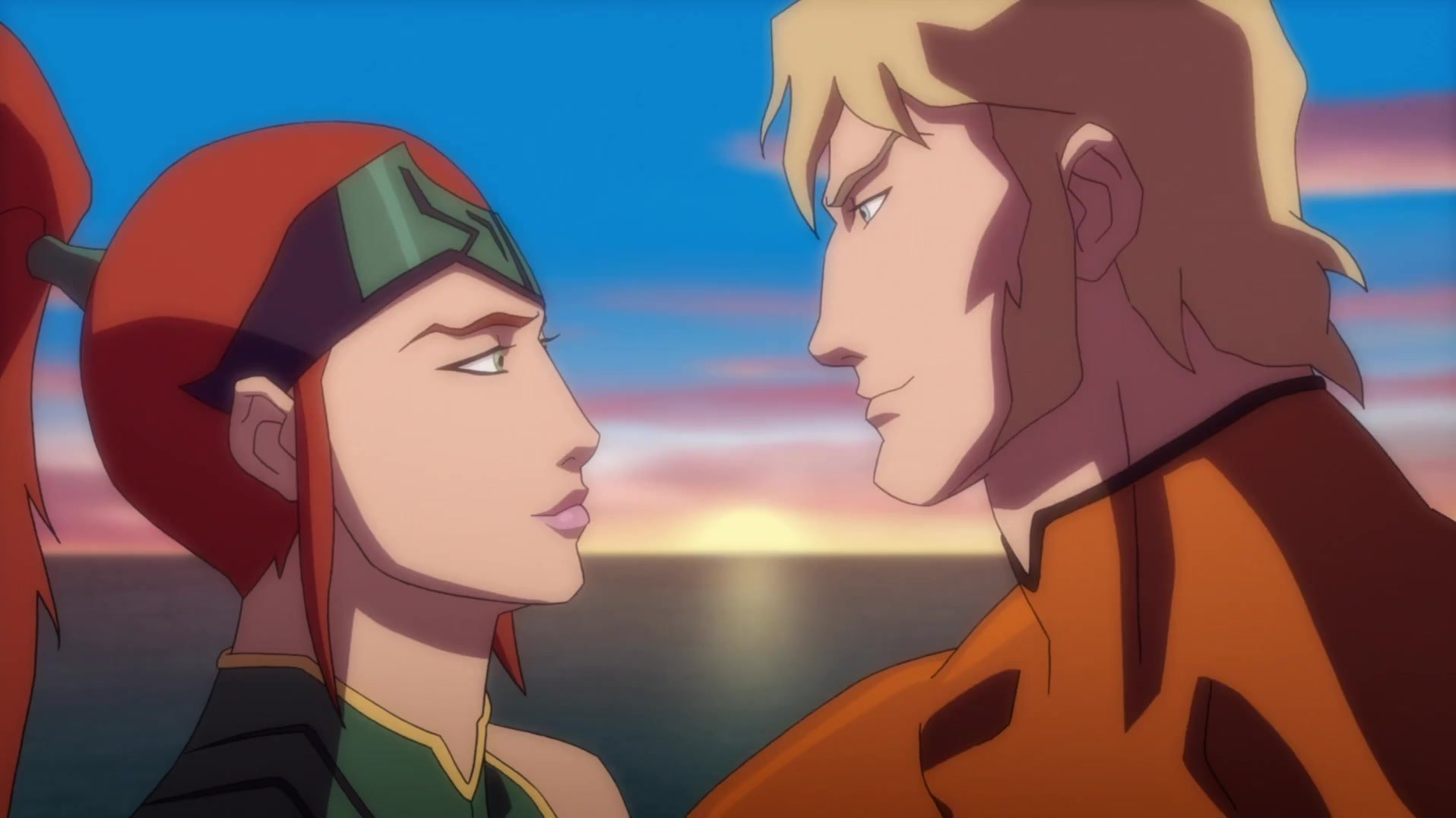 Download Aquaman Arthur Curry DC Comics Mera (DC Comics) Movie Justice League: Throne Of Atlantis Wallpaper