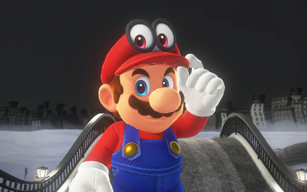 Video Game Super Mario Odyssey Mario Super Mario Cappy HD Wallpaper | Background Image