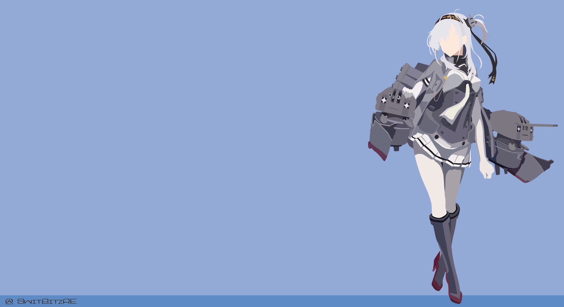 Kancolle Suzutsuki Minimalist by SwitBitz