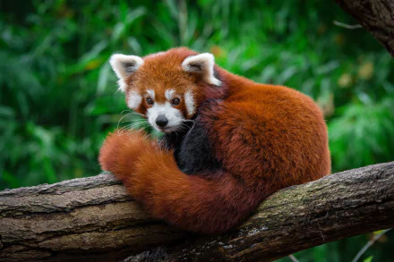 zoo Animal red panda HD Desktop Wallpaper | Background Image