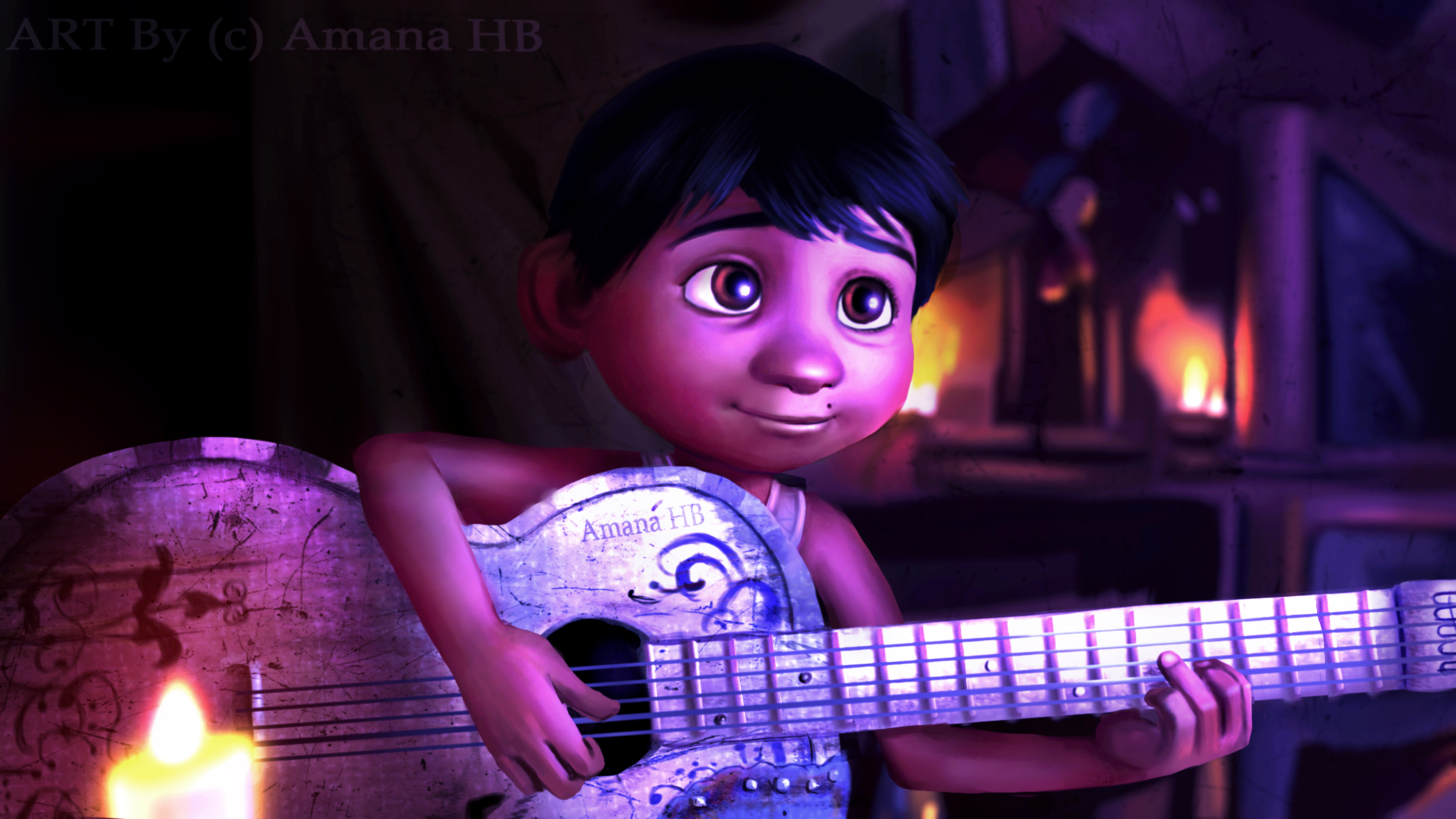 Pixar Coco by Amana_HB