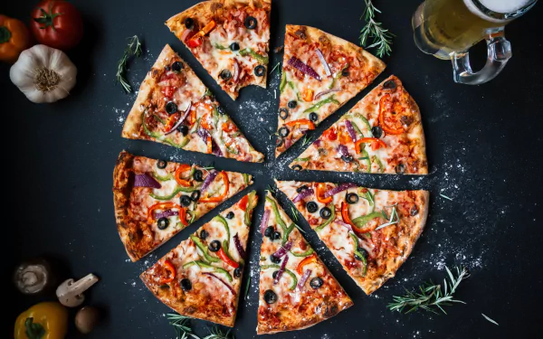  Pizza Slices by Igor Ovsyannykov