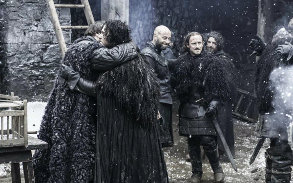 Ben Crompton Kit Harington John Bradley Dolorous Edd Jon Snow Samwell Tarly TV Show Game Of Thrones HD Desktop Wallpaper | Background Image
