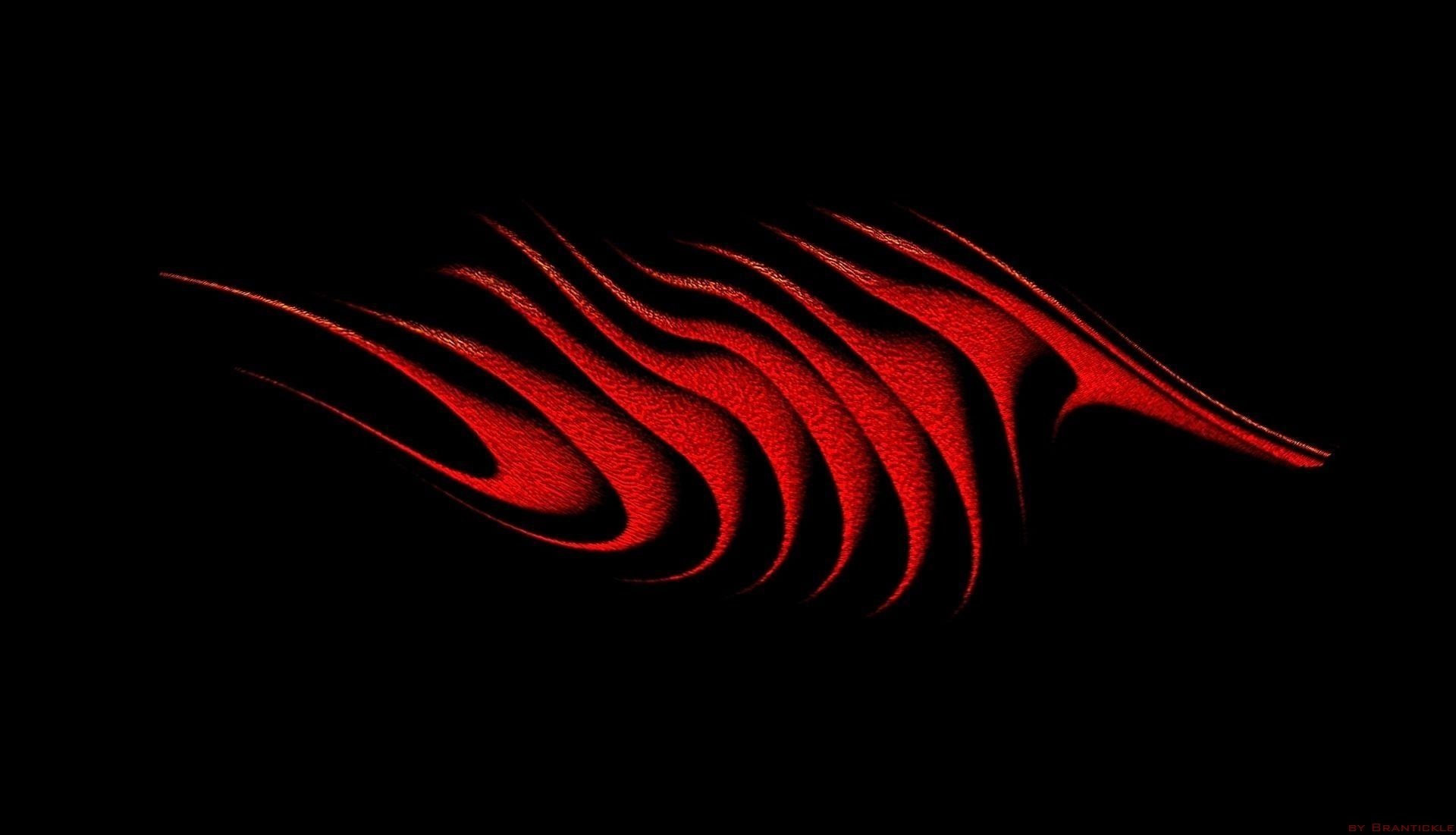 Red Fishbones by Braintickle