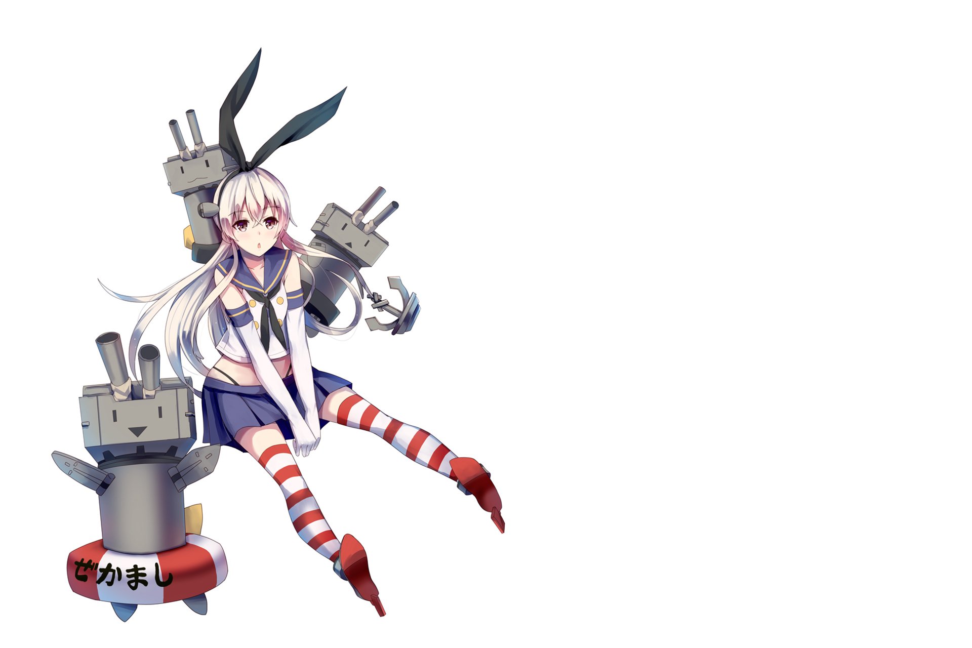 Download Shimakaze (Kancolle) Anime Kantai Collection HD Wallpaper by こんきと