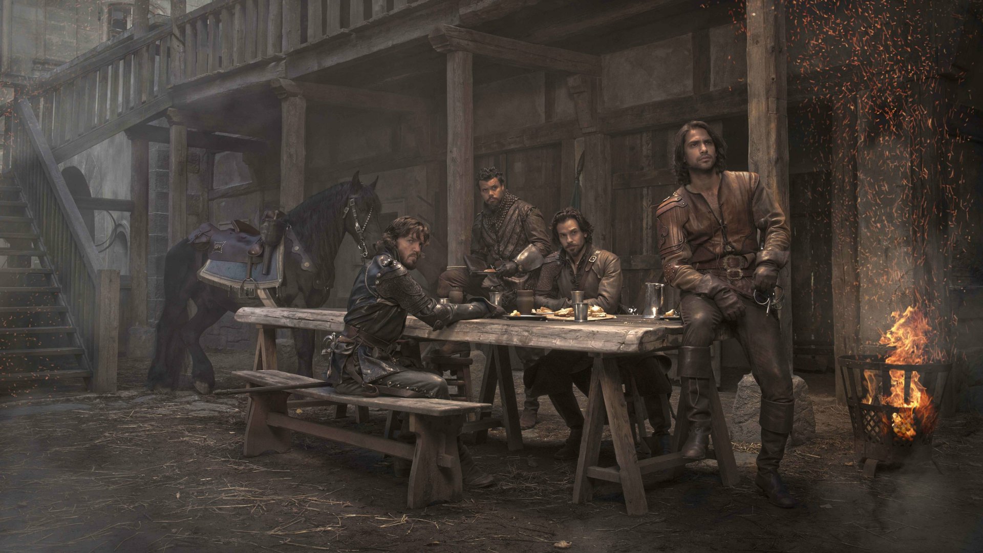 Download TV Show The Musketeers 4k Ultra HD Wallpaper