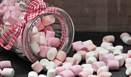 jar sweets food marshmallow HD Desktop Wallpaper | Background Image