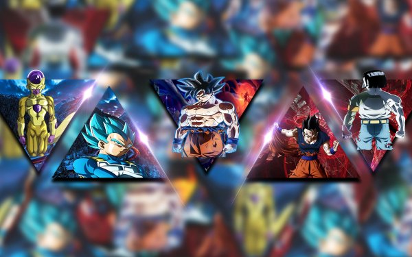 Anime Dragon Ball Super Dragon Ball Goku Frieza Vegeta Gohan Android 17 HD Wallpaper | Background Image