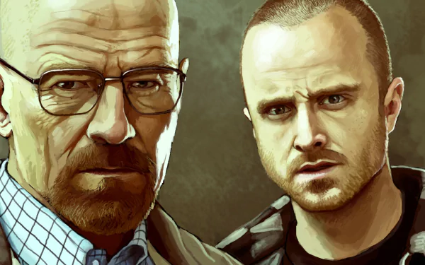  Breaking Bad-Walter White and Jesse Pinkman by Diego Fonteriz