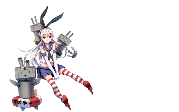 Shimakaze (Kancolle) Anime Kantai Collection HD Desktop Wallpaper | Background Image