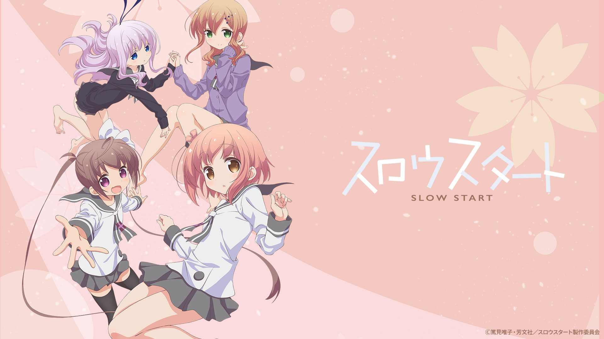 Anime Review: Slow Start | YuriReviews and More