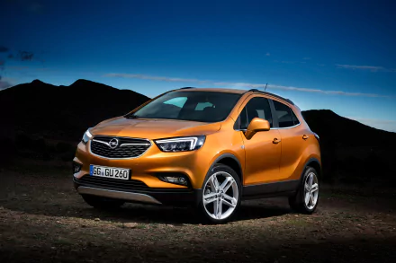 orange car car opel vehicle Opel Mokka HD Desktop Wallpaper | Background Image
