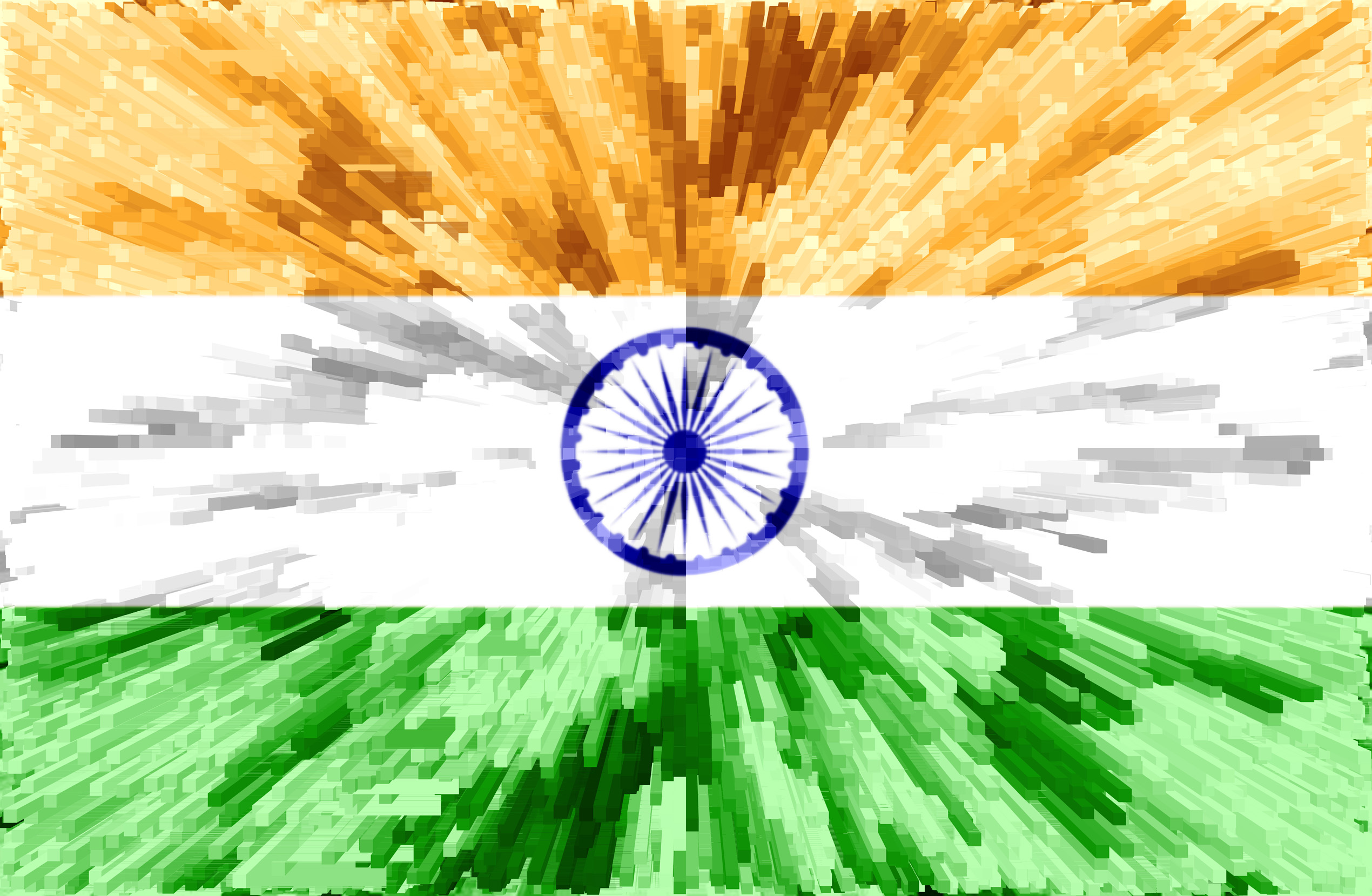 Indian flag by Dr-Pen