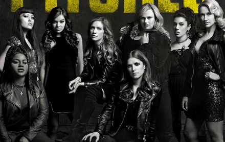 Chrissie Fit Hana Mae Lee Ester Dean Brittany Snow Rebel Wilson Anna Kendrick Hailee Steinfeld movie Pitch Perfect 3 HD Desktop Wallpaper | Background Image