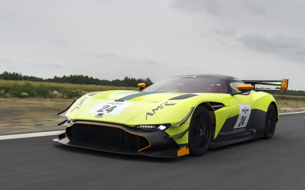 supercar Aston Martin Aston Martin Vulcan AMR Pro vehicle Aston Martin Vulcan HD Desktop Wallpaper | Background Image