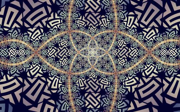 symmetry Abstract fractal HD Desktop Wallpaper | Background Image