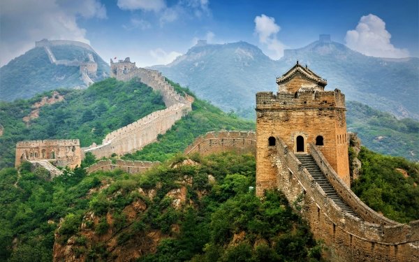 Man Made Great Wall of China Monuments China HD Wallpaper | Background Image